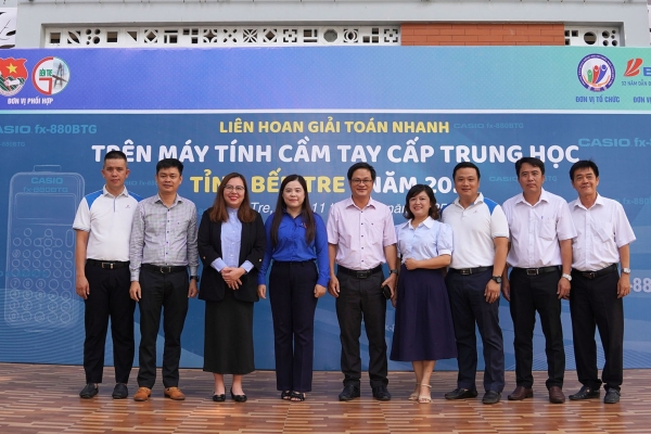 Bến Tre: Gần 400 học sinh hào hứng tham gia kỳ thi Giải toán trên máy tính cầm tay năm học 2024–2025