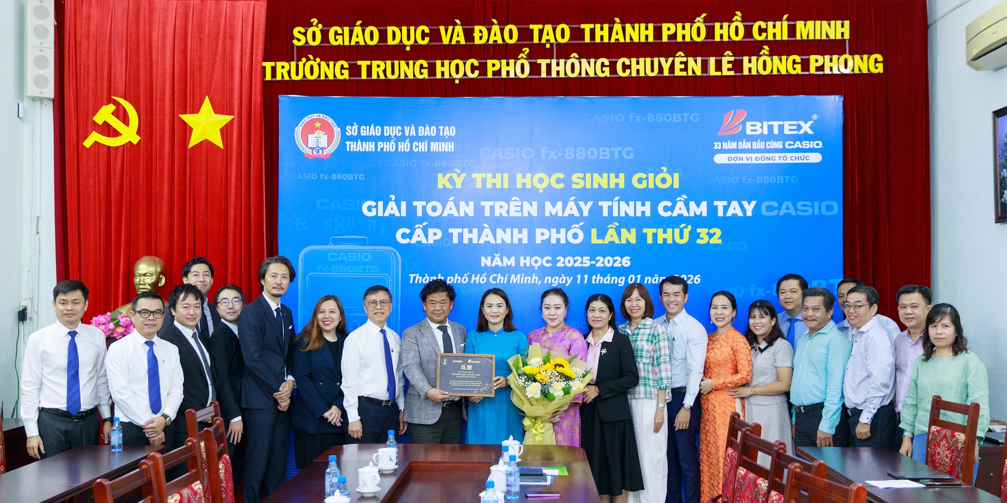 TP. HCM - Kỳ thi máy tính cầm tay Casio lần thứ 32