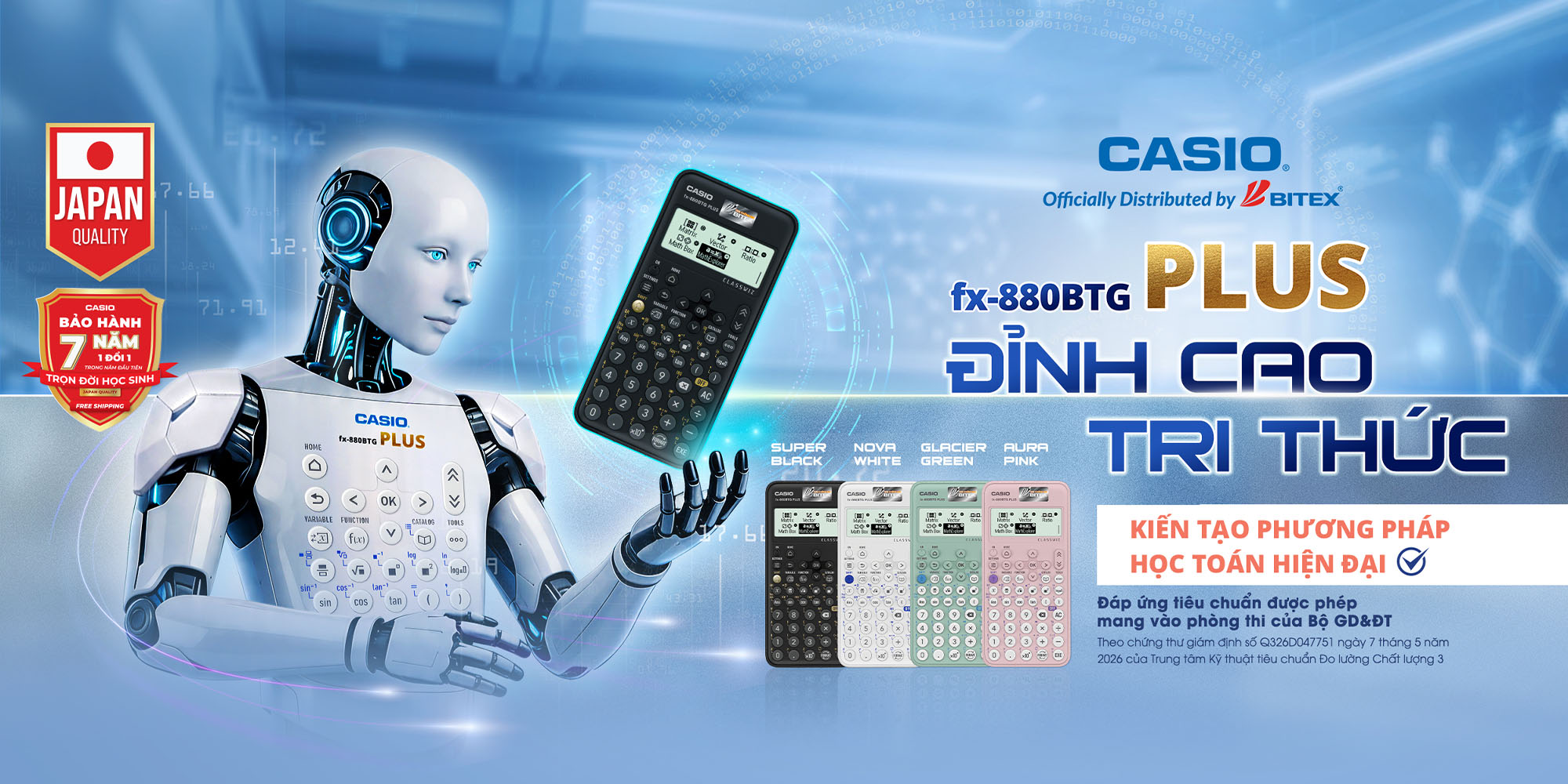 <p>
	Fx-880BTG Plus ra mắt</p>
